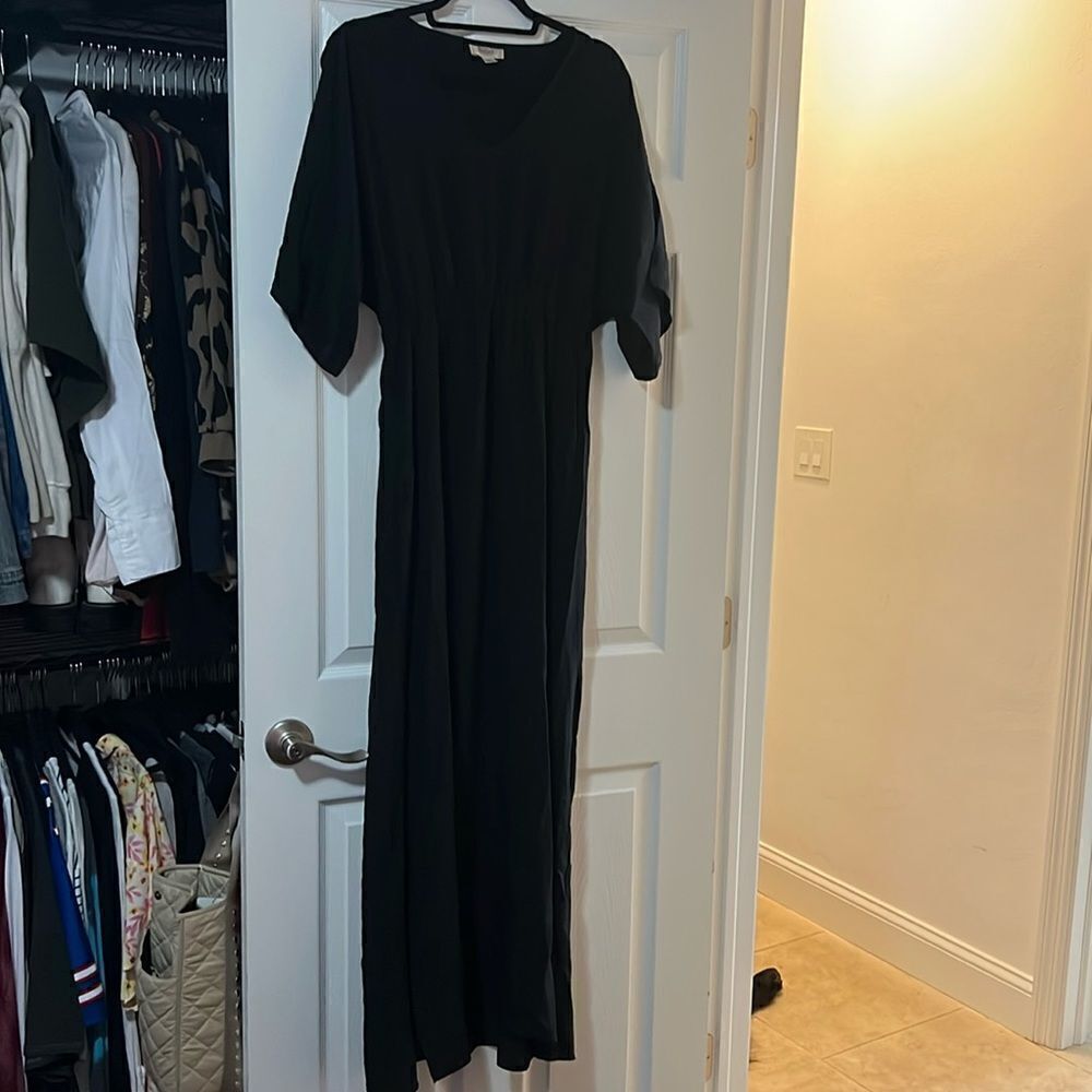 LUNA Maxi Dress - Size Small - BRAND NEW NWOT - Open Shoulder Short Sleeve Maxi